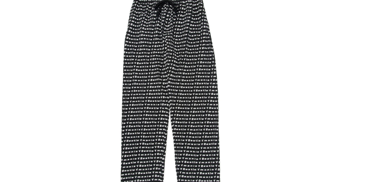 Bowwow Beatle Mania Love Jacquard Pants Black – OKURA