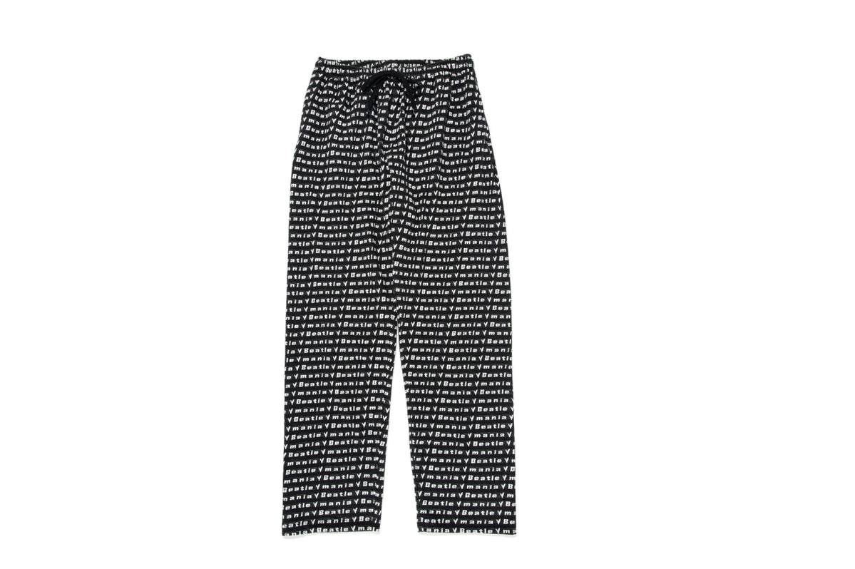 Bowwow Beatle Mania Love Jacquard Pants Black – OKURA