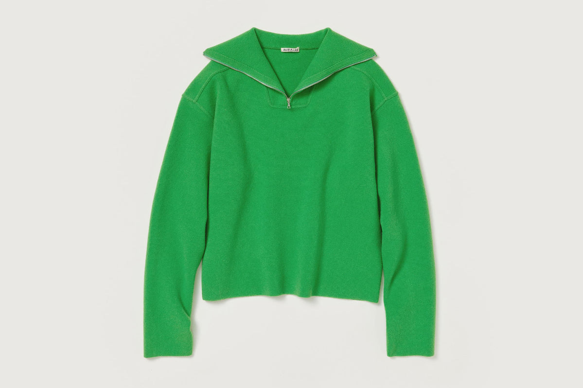 新着商品 saby MILAN RIB ZIP UP KNIT | villastanleon.com