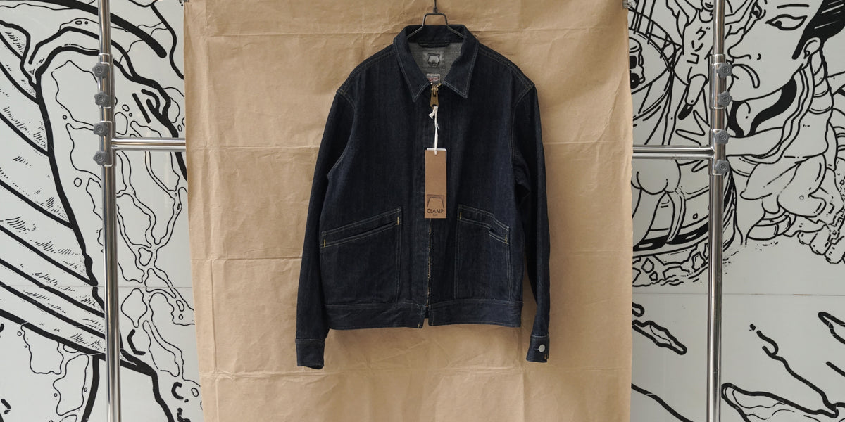 Clamp Canton 91-B Jacket Indigo – OKURA